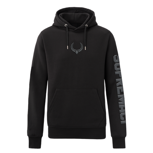 022 | Original black on black hoodie