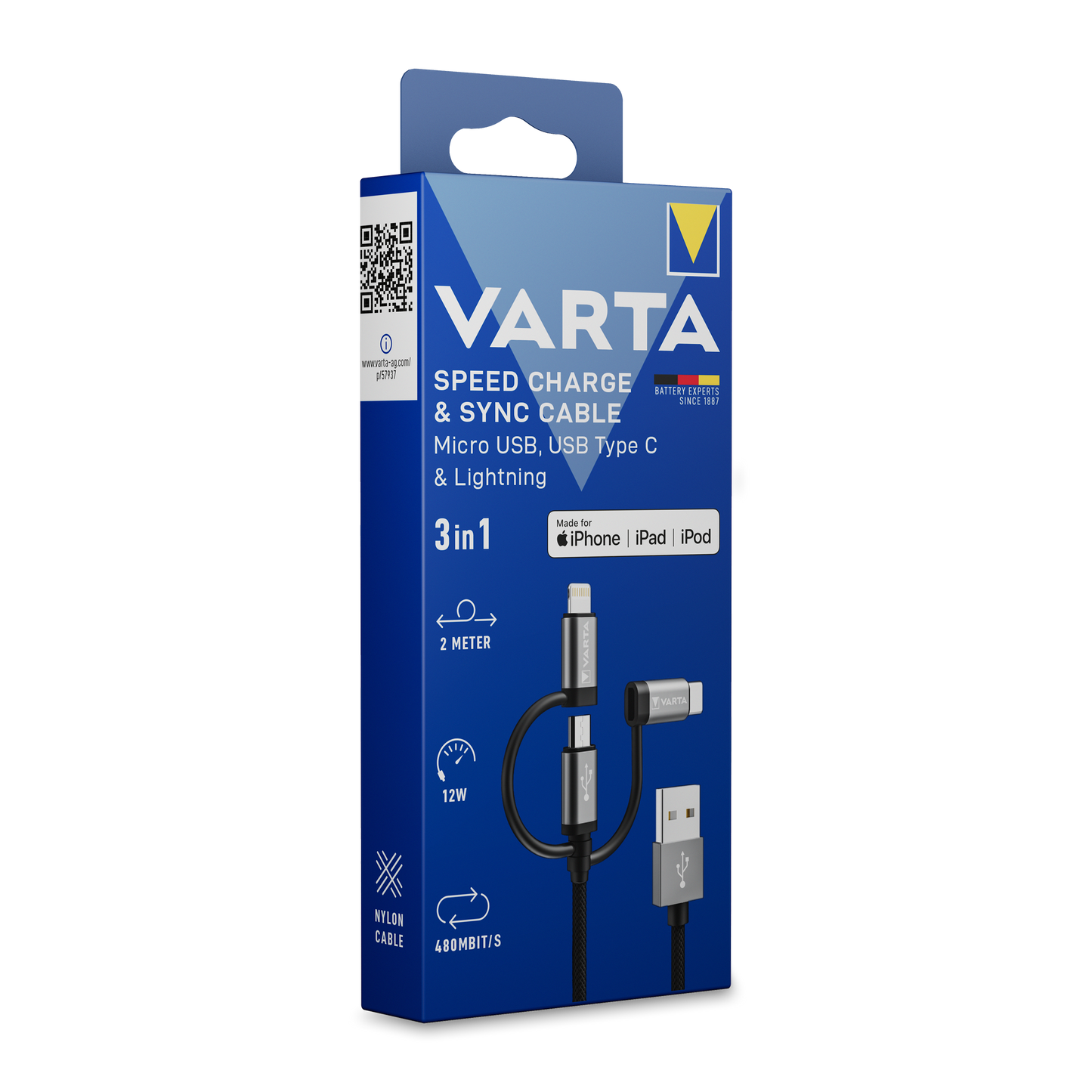 098 | Varta charging cable